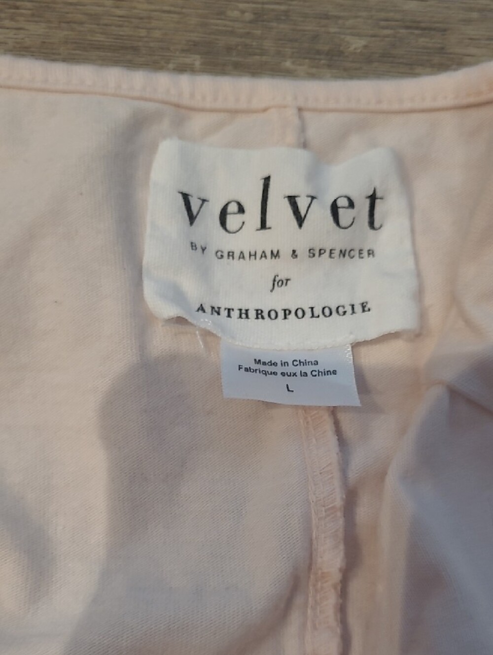 Velvet by Graham & Spencer Pale Pink Balloon Sleeve Top Anthropologie - Picture 2 of 7
